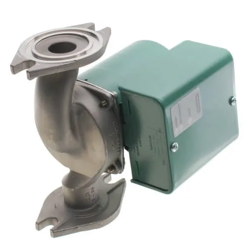 008-VDTSF6-1 | Circulator Pump (Variable Speed) | Stainless Steel | 1/25 HP | 115V | Single Phase | 1.33A | 3250 RPM | Flanged | 52 GPM | 14.5ft Max Head | 125 PSI Max Press. | Series 008 | Taco