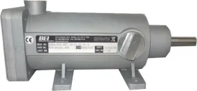01018-886 H40A-10,000-T5-ABZC-28V/V-SC, Rotary Ultra Heavy Duty Shock Isolated Encoder, Base Mounting Feet, 10,000 Cycles per Turn(T5), Dual Output with Index, Complimentary outputs, 5-28V In/Out, w/Side Conduit