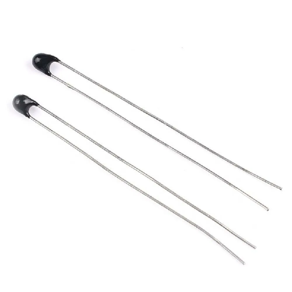 100pcs NTC Thermistor Temperature Sensor 10K OHM MF52-103 3435 1% Inrush Current Limiter Temperature Sensor