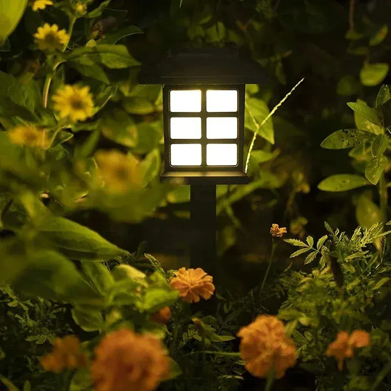 1/2/4pcs Led Lawn Lamp Solar Pathway Lights Landscape Waterproof Outdoor Yard Buried Decoration Night Lights Garden Floor Lamp