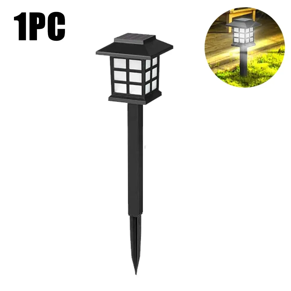 1/2/4pcs Led Lawn Lamp Solar Pathway Lights Landscape Waterproof Outdoor Yard Buried Decoration Night Lights Garden Floor Lamp