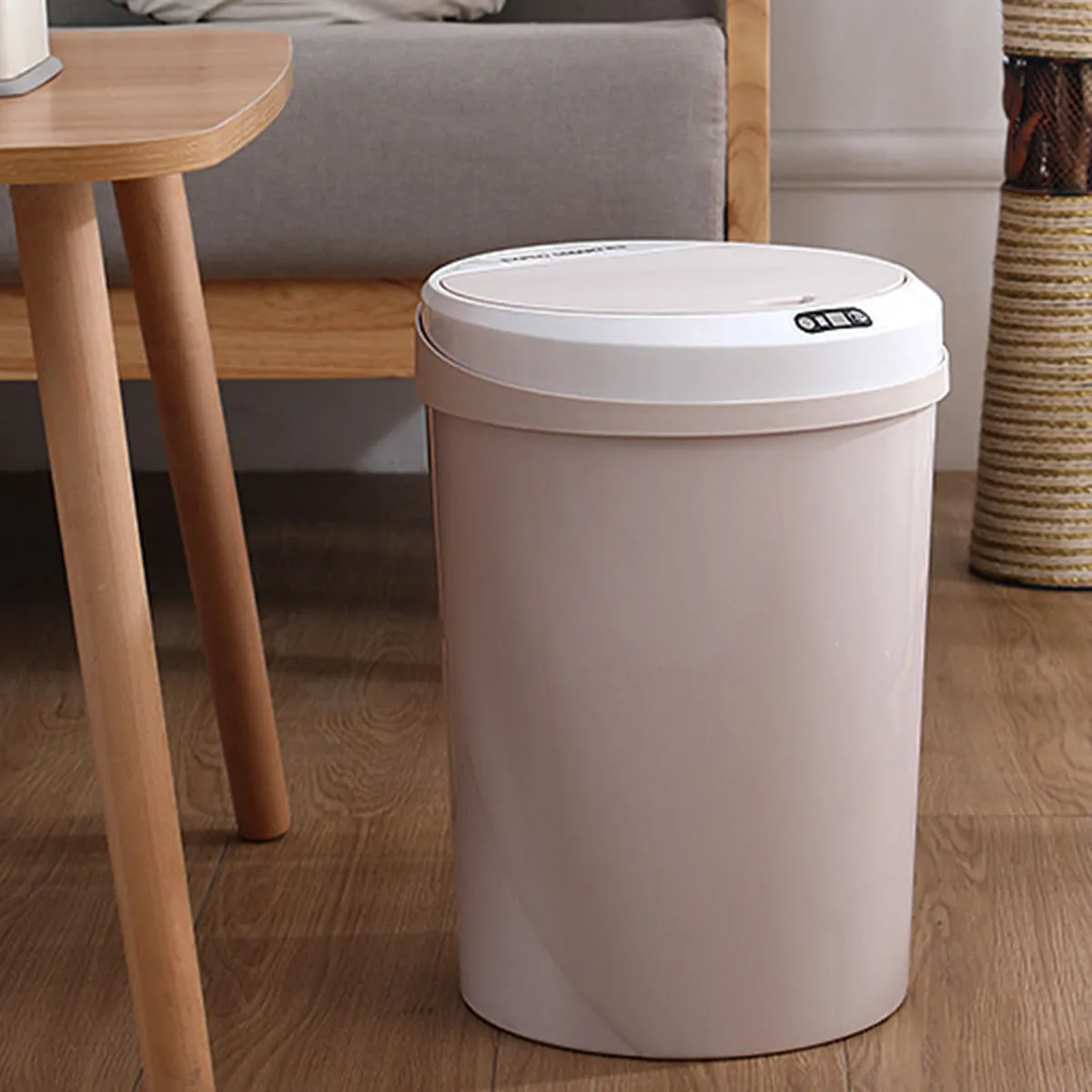12L Automatic Smart Trash Can Auto Sensor Waste Bin for Kitchen Bathroom Living Room Office