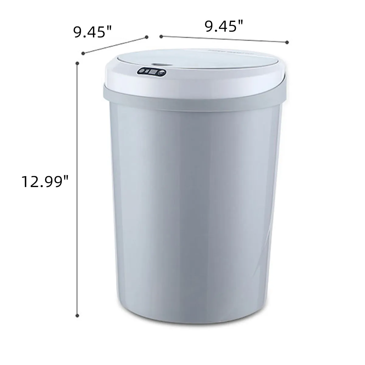 12L Automatic Smart Trash Can Auto Sensor Waste Bin for Kitchen Bathroom Living Room Office