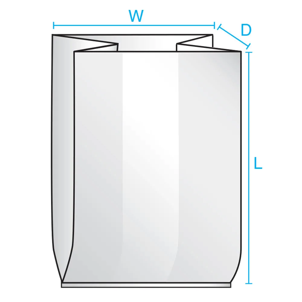 15" x 9" x 24" x 2 mil 10 Gallon Black Eco-Manufactured Plastic Heavyweight Trash Can Liners (Case of 500)
