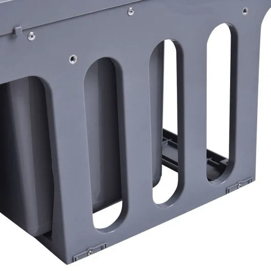 2 Compartment Pull Out Recycling Waste Bin