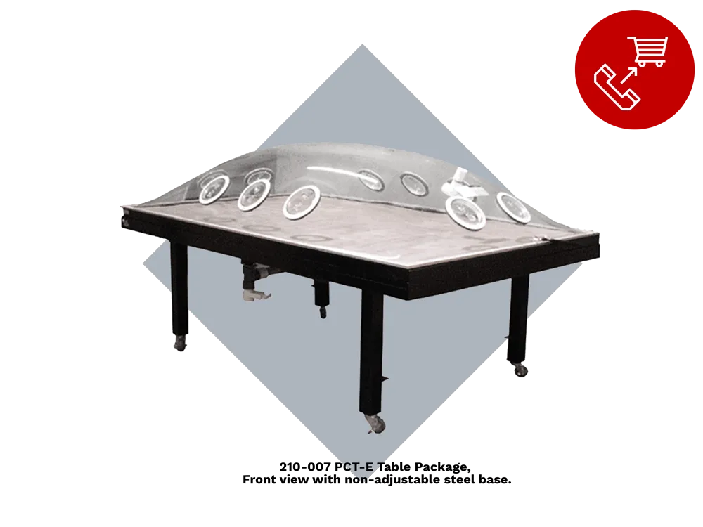 210 Series: MSC Paper Conservation Tables - Enhanced with Crossflow (PCT-E)