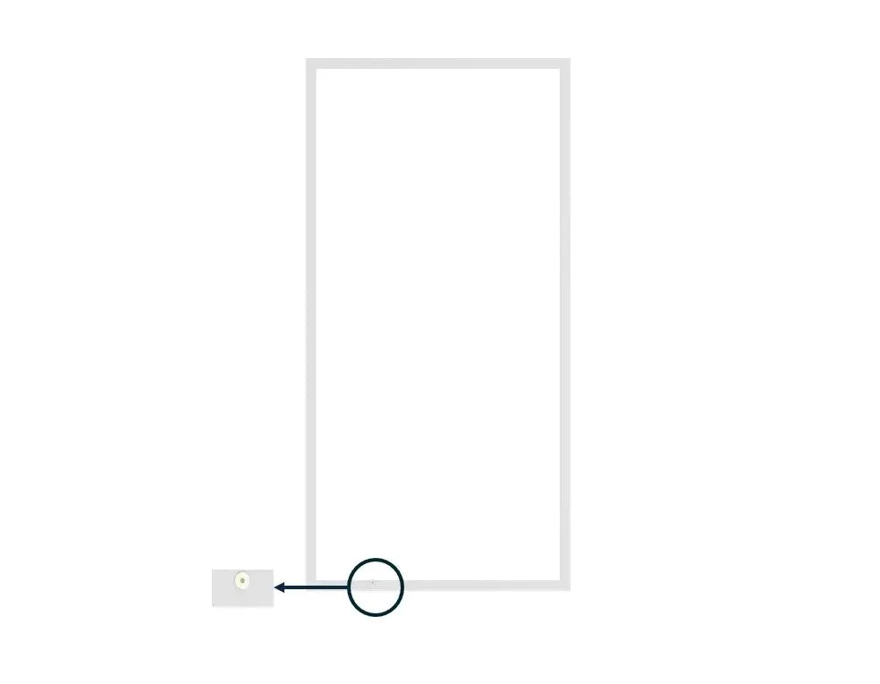 2x4 30/35/45 Watt Selectable 120-277V LED Control Ready Flat Panel 3500/4000/5000K