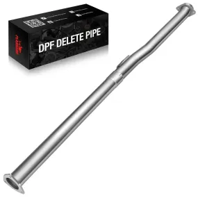 4.0/5.0 Inch 6.7 Powerstroke DPF Delete Race Pipe | Downpipe-Back Exhaust w/Muffler for 2011-2023 Ford F-250, F-350, F-450