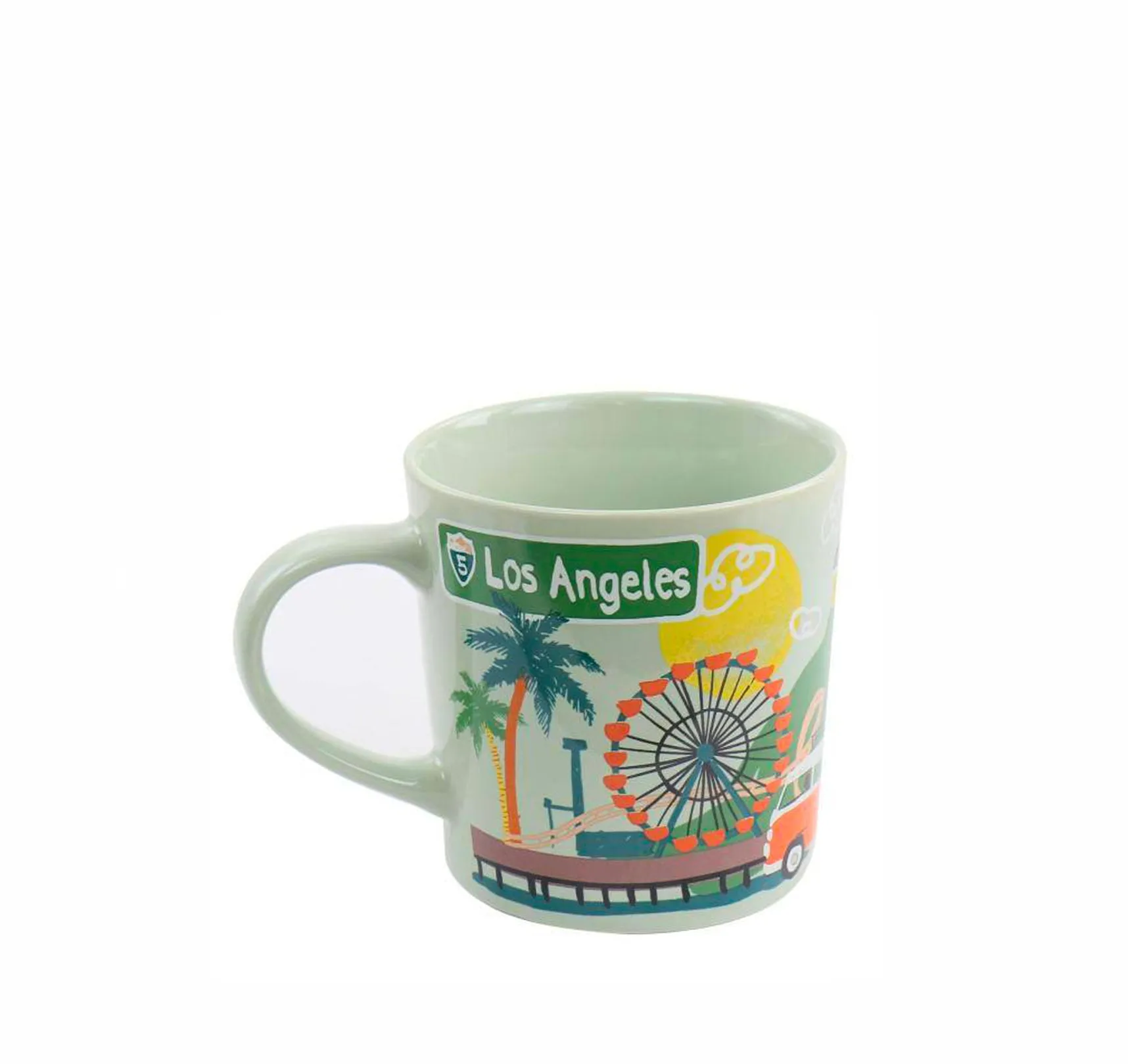 523-0684, 17 OZ Assorted City Lights Gibson Home Mug