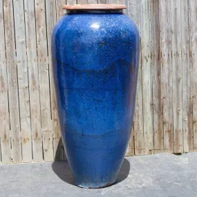 55" Tuscany Vase "Cobalt Blue" Water Fountain - Complete Kit - Blue Thumb