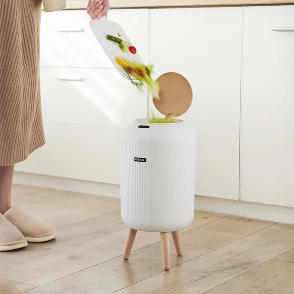 9.5L/10L Smart Dustbin with Lid Automatic Sensor,  Kitchen Trash Bin Electric Garbage Bin for Kitchen/Bedroom/Living Room/Office