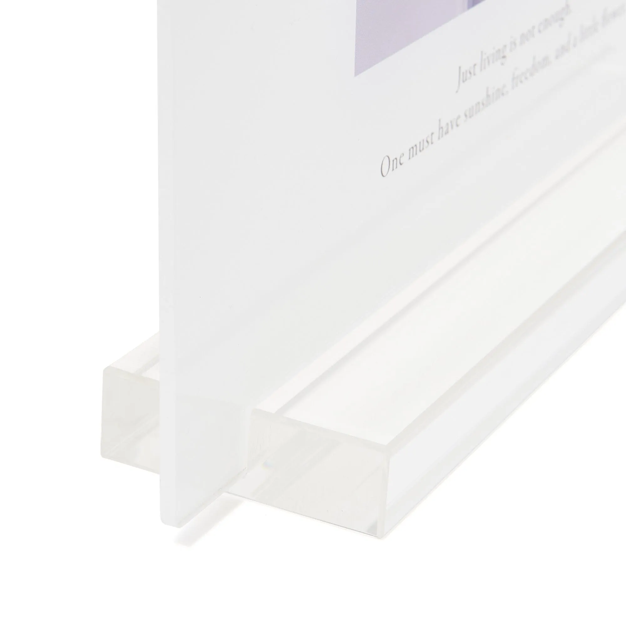 Acrylic Art Board L White