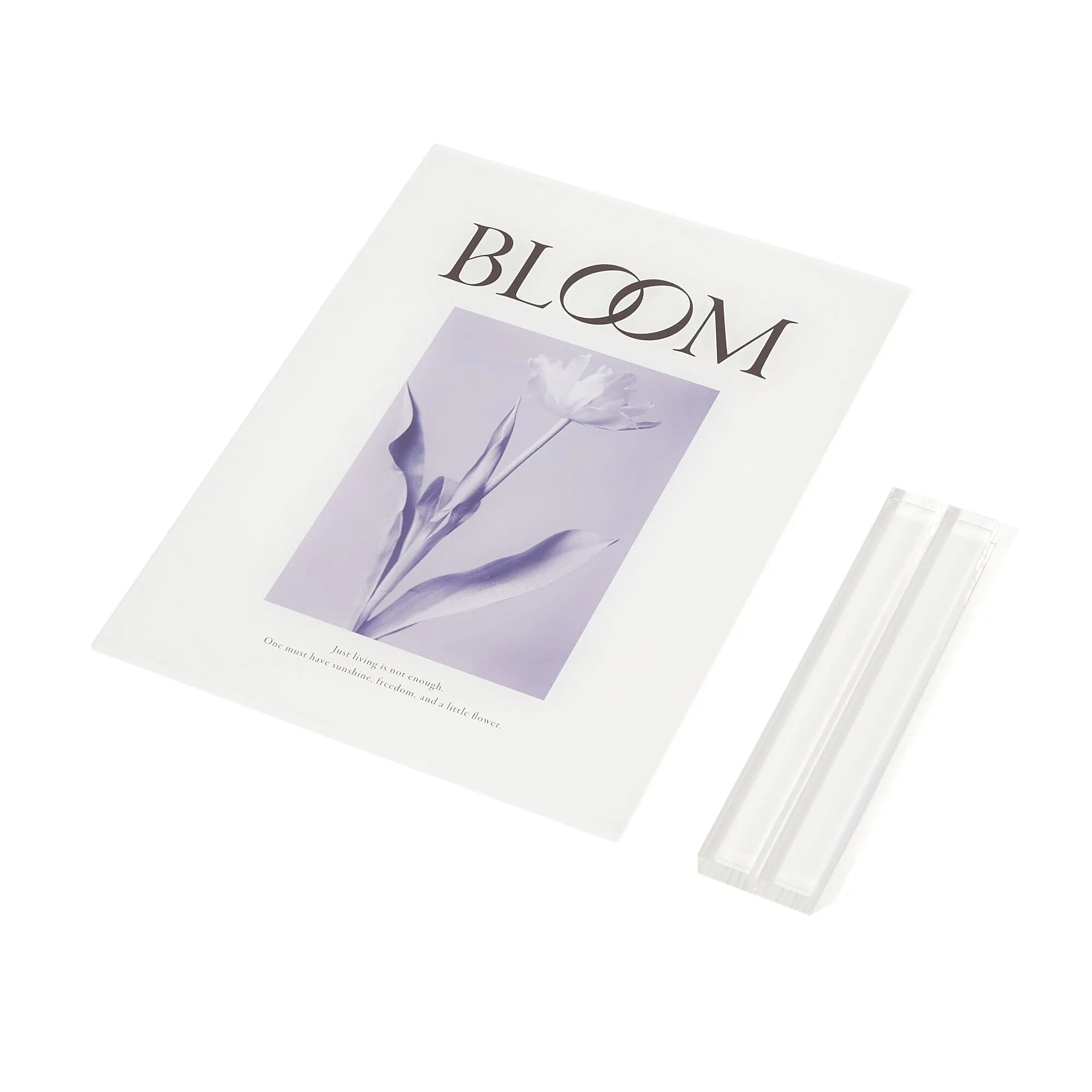 Acrylic Art Board L White
