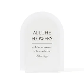 Acrylic Art Board S White