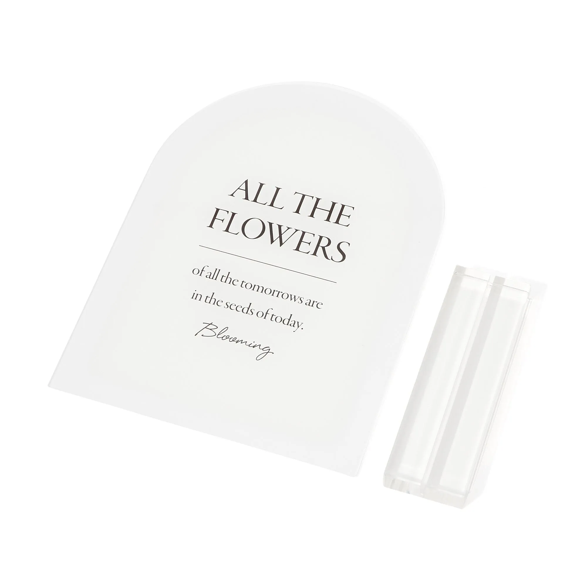 Acrylic Art Board S White