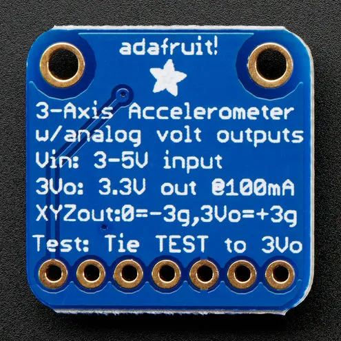 ADXL335 - 5V ready triple-axis accelerometer ( -3g analog out)