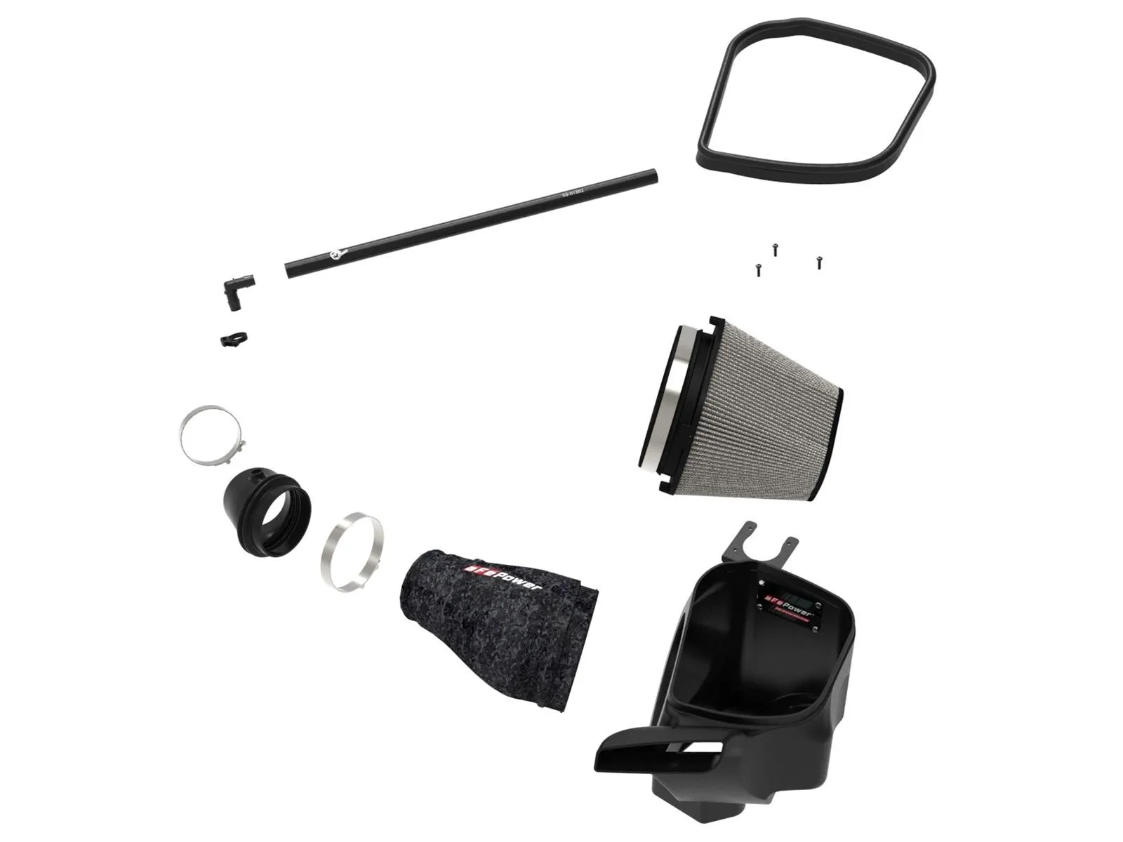 aFe Track Series Carbon Fiber Pro Dry S Air Intake Systems 57-10028D