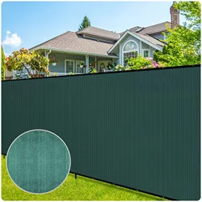 Amagabeli 6’x50’ 90% Blockage Shade Privacy Screen Outdoor UV Resistant Green Model No. ET007
