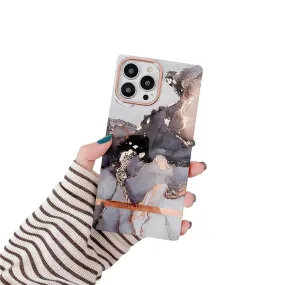Anymob iPhone Burnt Electroplated Vintage Case Soft Silicone Shockproof Phone Cover