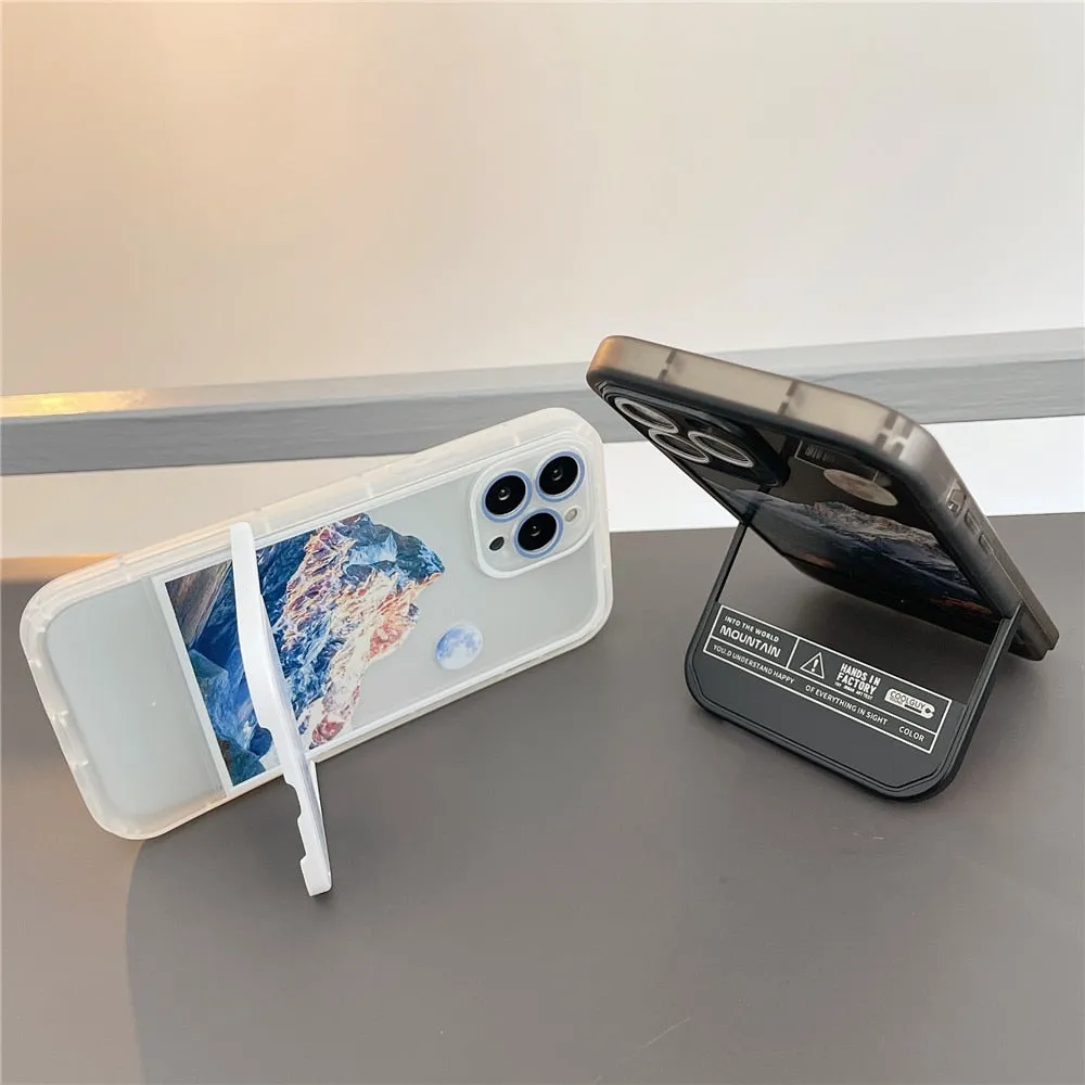 Anymob iPhone Future Record Invisible Wristband Bracket Phone Case Silicon Cover