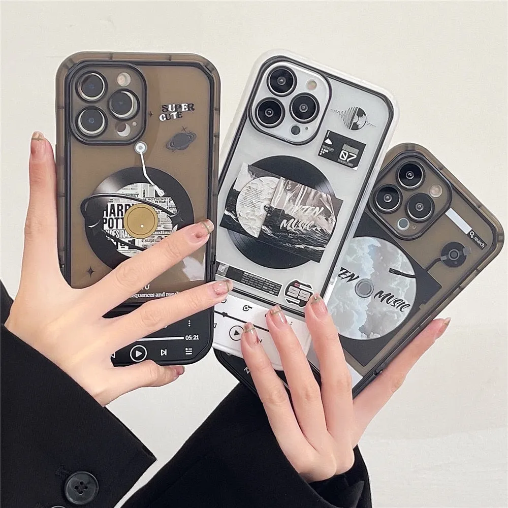 Anymob iPhone Future Record Invisible Wristband Bracket Phone Case Silicon Cover