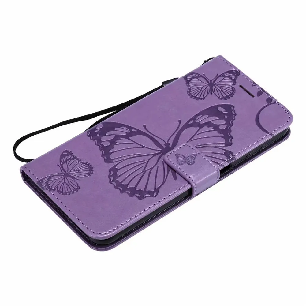 Anymob Samsung Dark Orange Flip Case Leather Wallet Phone Cover Protection