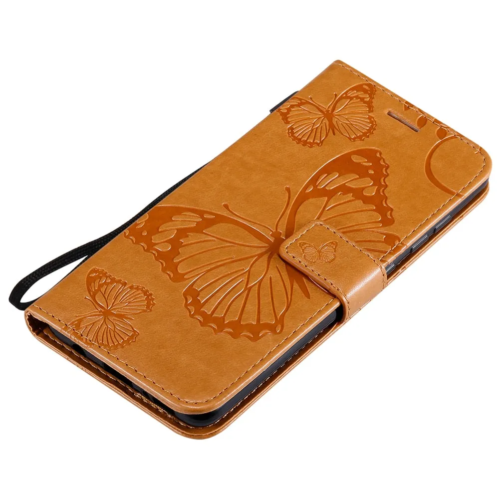 Anymob Samsung Mustard Flip Leather Case Back Cover Wallet Phone Shell