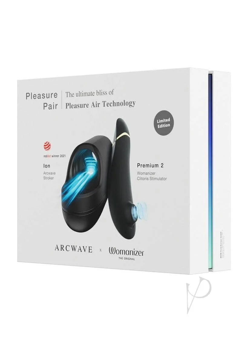 Arcwave Pleasure Pair in Sensational Black: A Perfect Blend of Pleasure Air Technology
