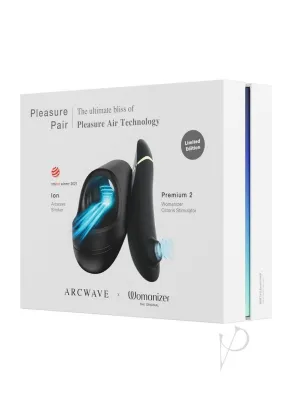 Arcwave Pleasure Pair in Sensational Black: A Perfect Blend of Pleasure Air Technology