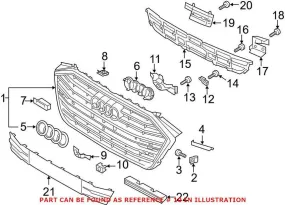 Audi Parking Aid Sensor Bracket – Front Passenger Side
