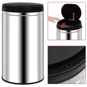Automatic Garbage Bin - 60L Stainless Steel VidaXL