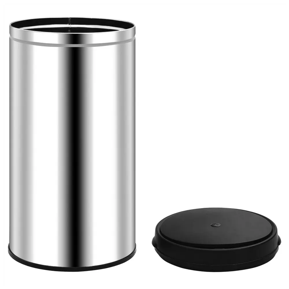 Automatic Garbage Bin - 60L Stainless Steel VidaXL