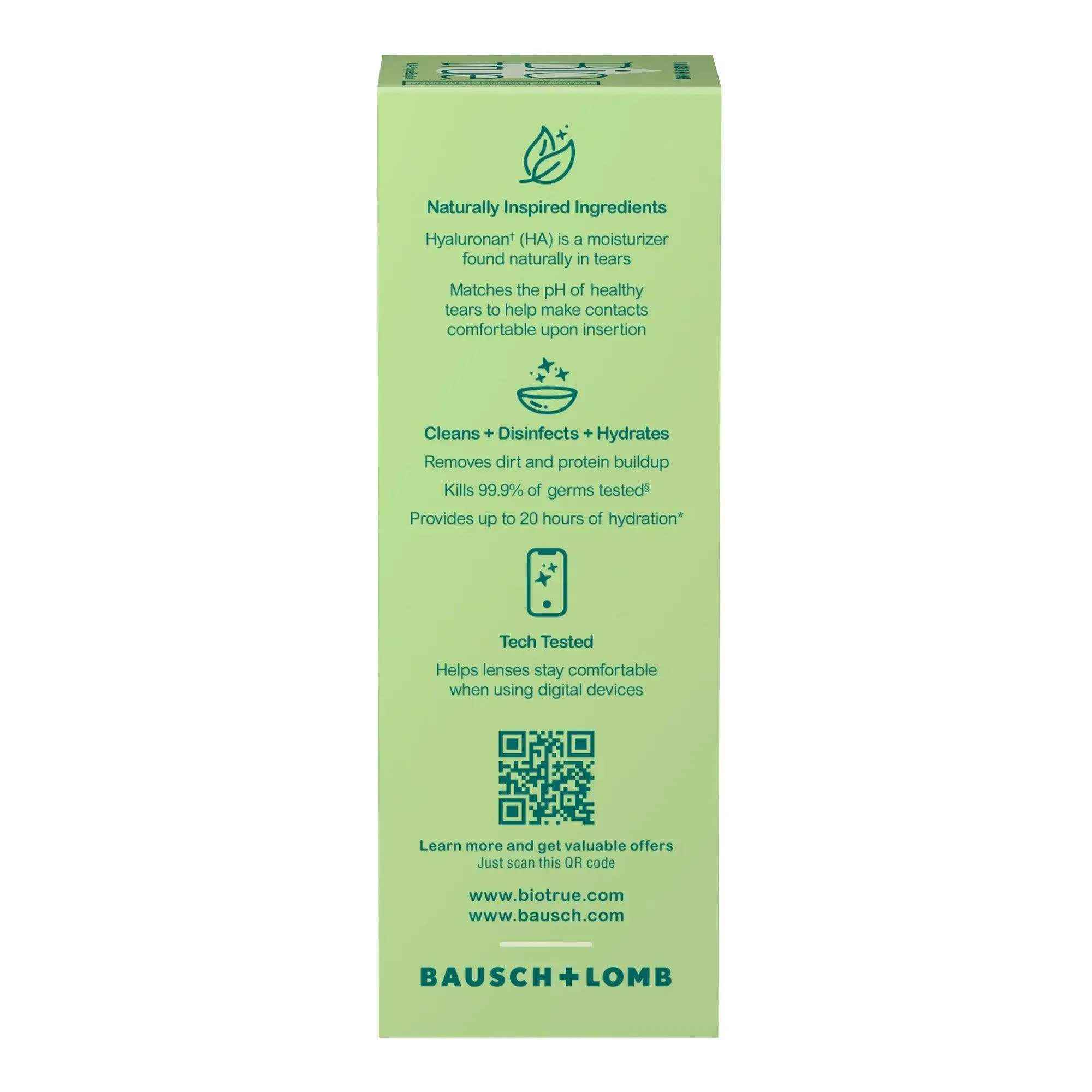 Bausch   Lomb Biotrue Multi-Purpose Contact Lens Solution Travel Size - 2 Ounce