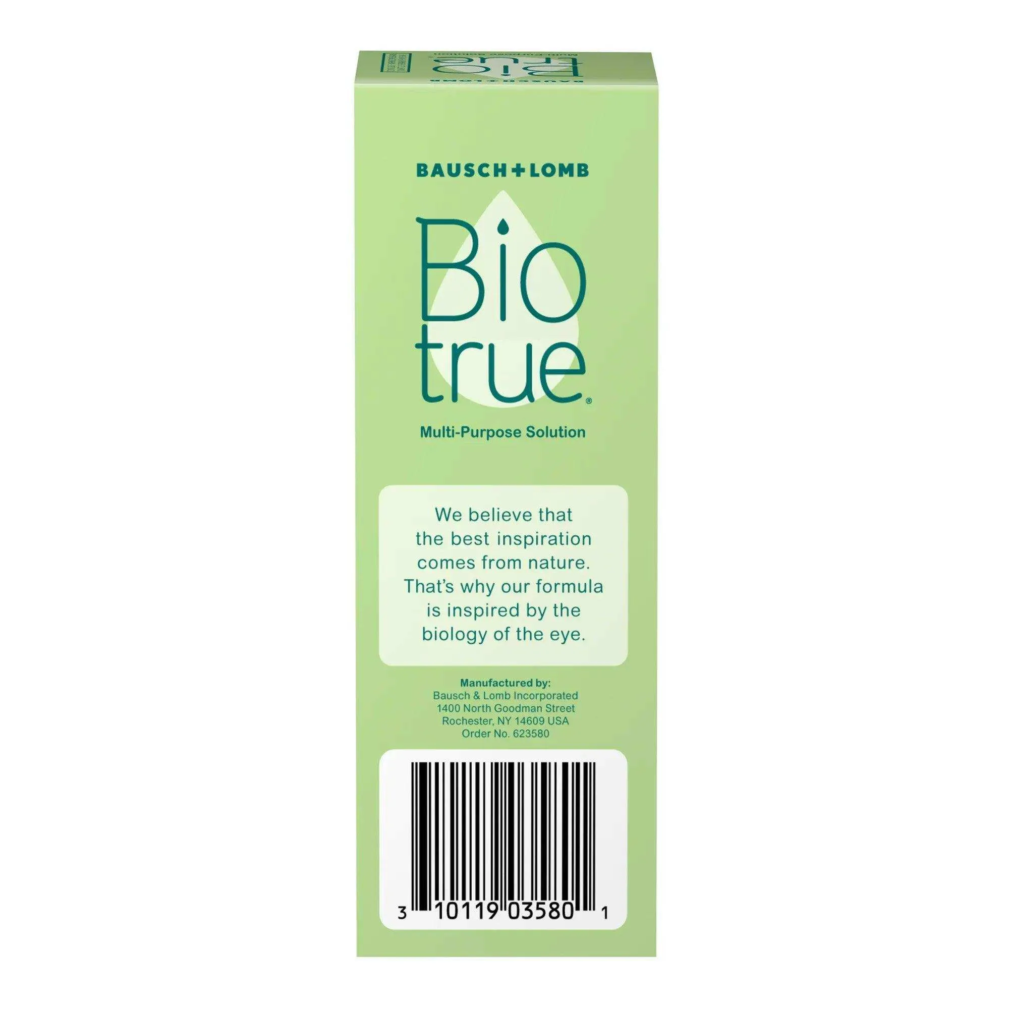 Bausch   Lomb Biotrue Multi-Purpose Contact Lens Solution Travel Size - 2 Ounce
