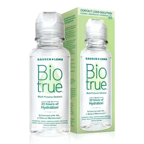 Bausch   Lomb Biotrue Multi-Purpose Contact Lens Solution Travel Size - 2 Ounce