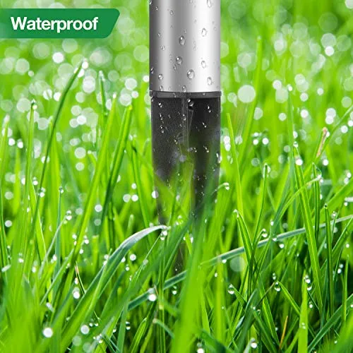 BEAU JARDIN 8 Pcs Plastic Ground Spikes Stakes 5 inch Tall for Solar Pathway Lights Garden Replacement  Walkway Landscape BG294