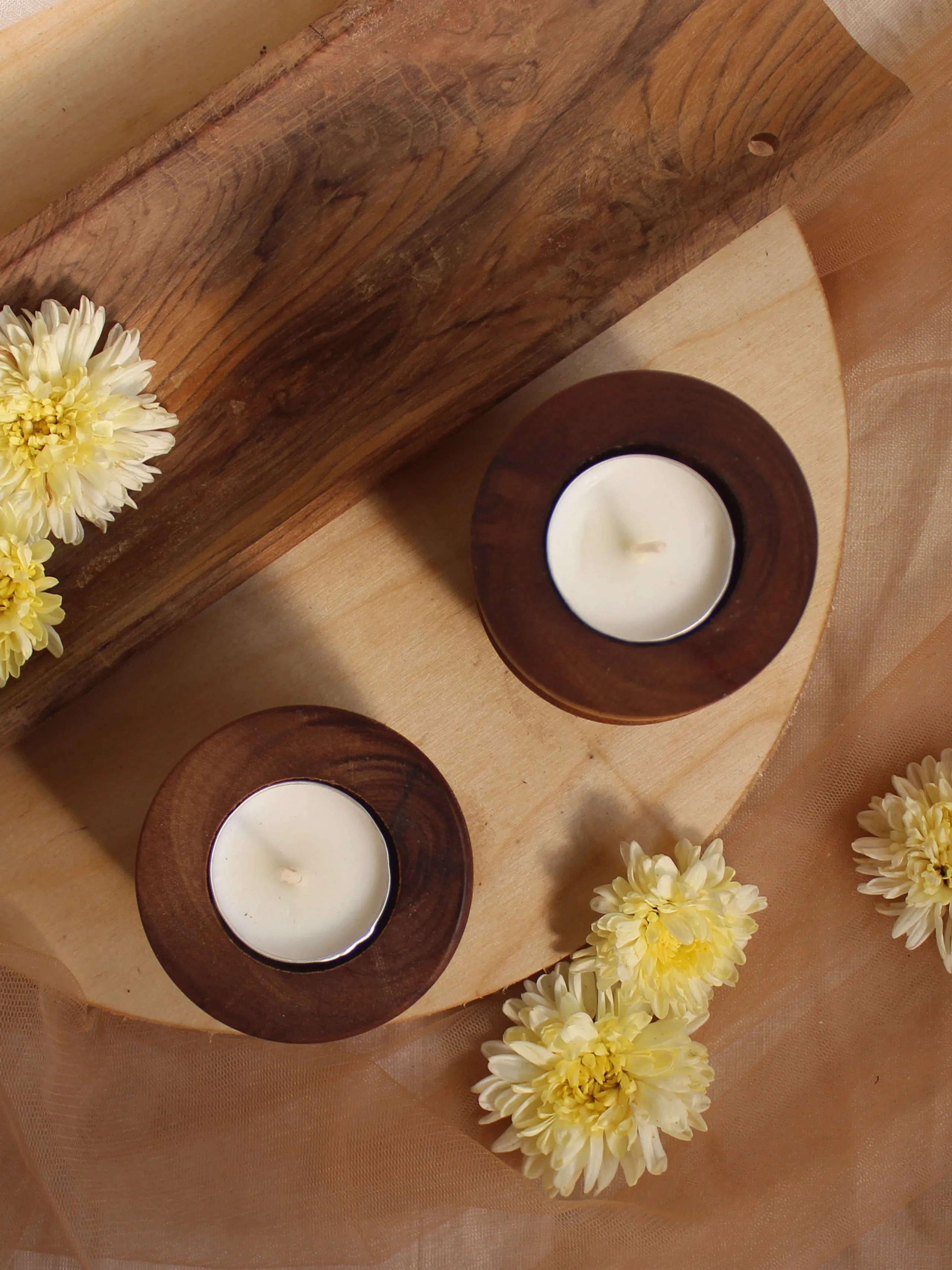 Bowl Tea-Lights (Set of 2)