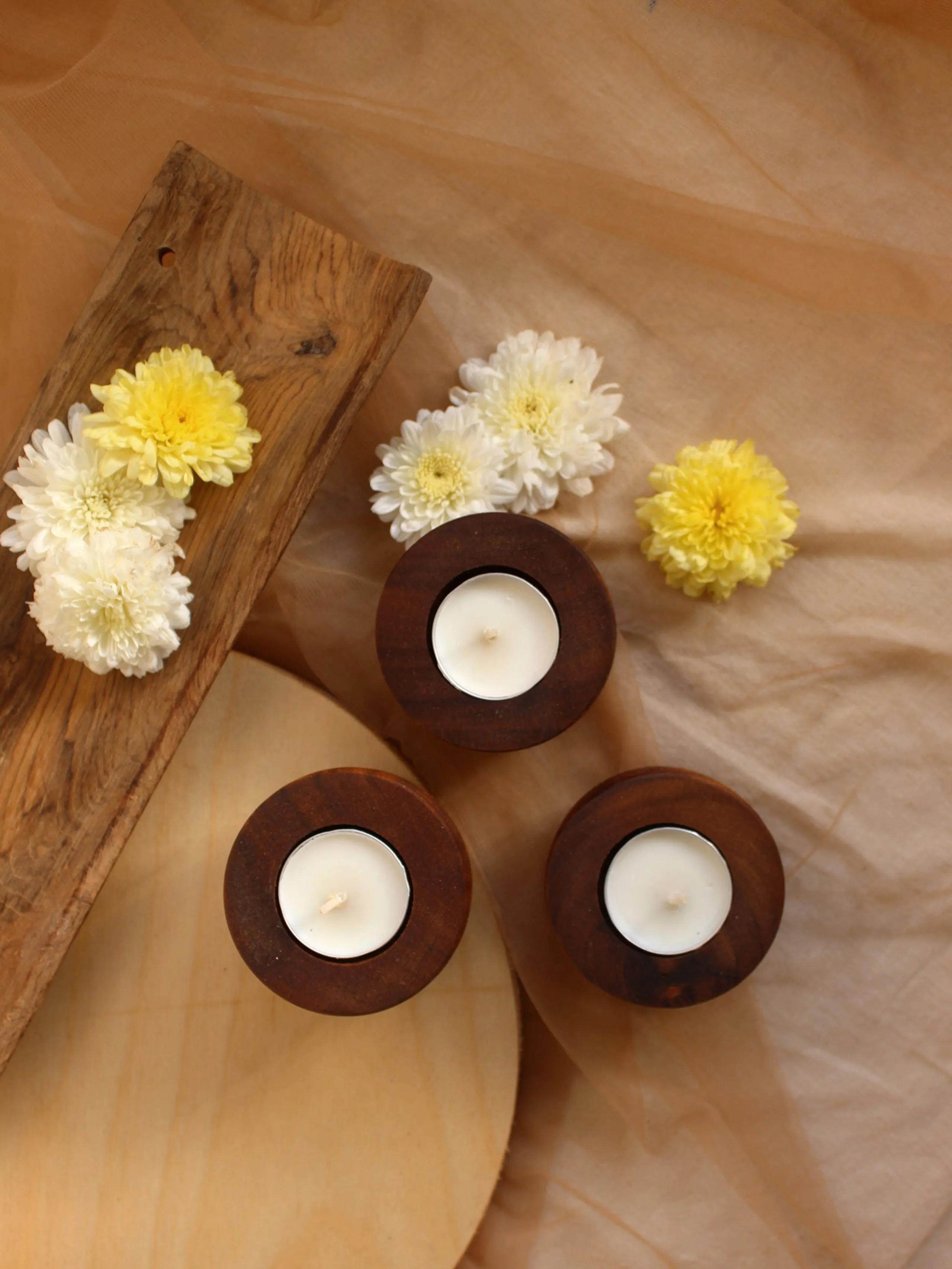 Bowl Tea-Lights (Set of 3)