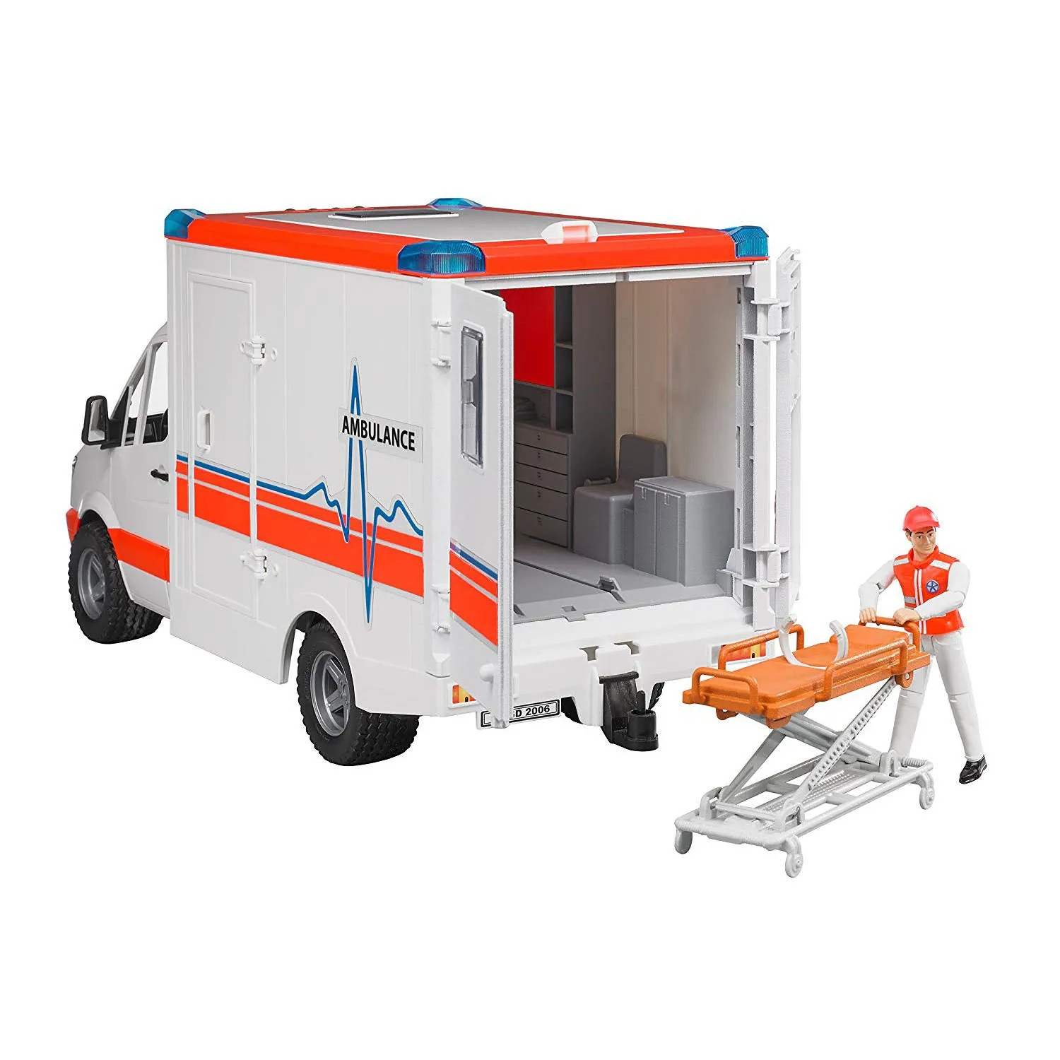 Bruder MB Sprinter Ambulance with driver