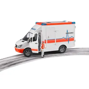 Bruder MB Sprinter Ambulance with driver