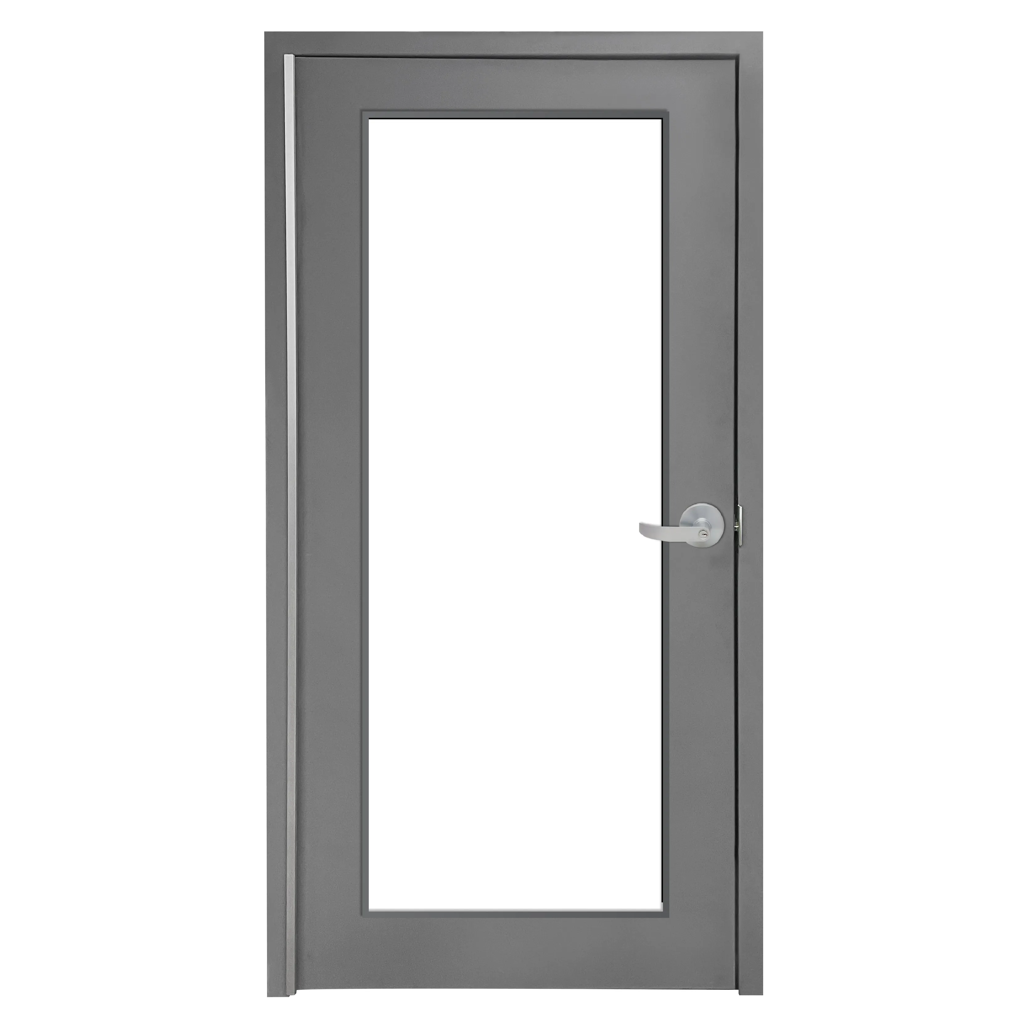 Bullet Resistant Metal Interior Door with Multiple Window Options