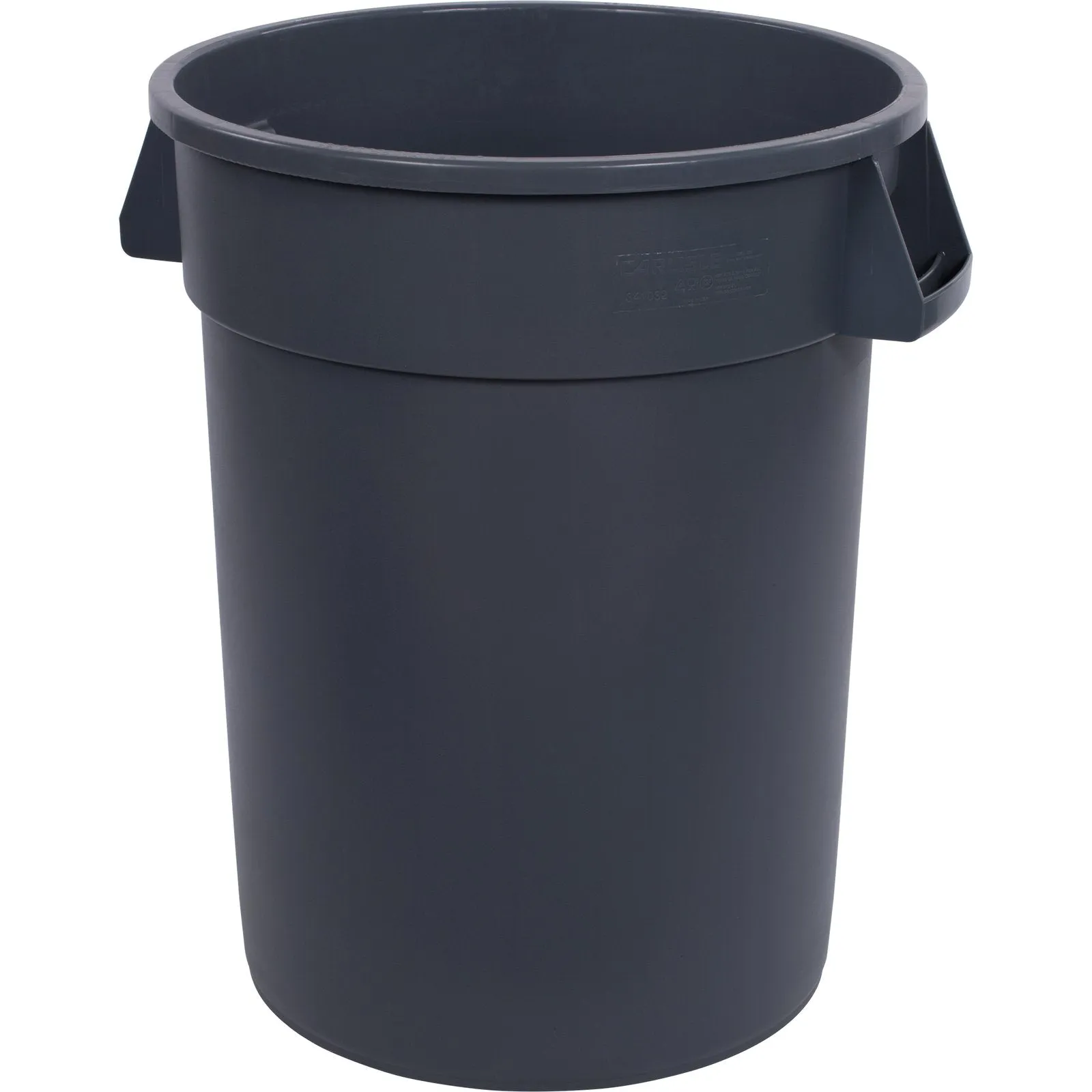 Carlisle® Bronco™ 32 Gallon Gray Round Trash Container (#34103223) - Case of 4