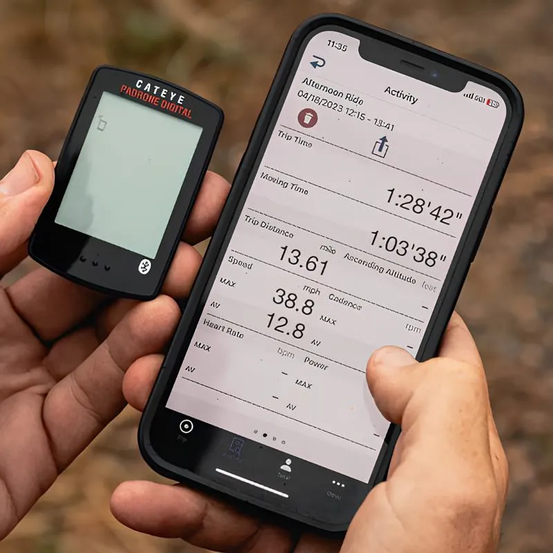 CATEYE Padrone CC-PA400B Digital Wireless Cycling Computer