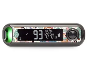 Christmas Scene Sticker for Bayer Contour© Next One Glucometer