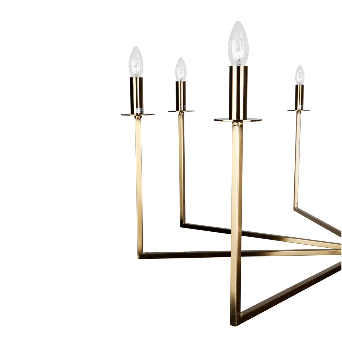 Cohen Chandelier - Brass