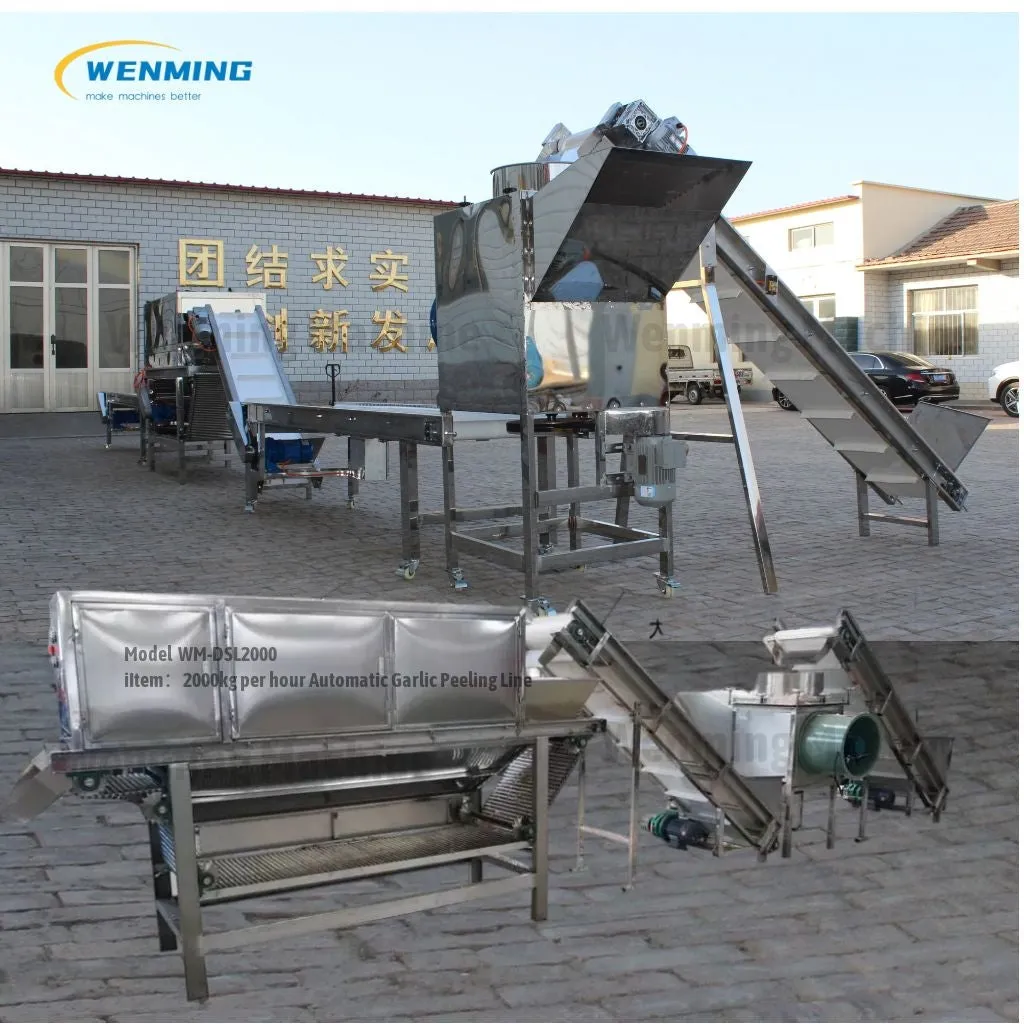 Commercial Garlic Peeler Machine Automatic Line