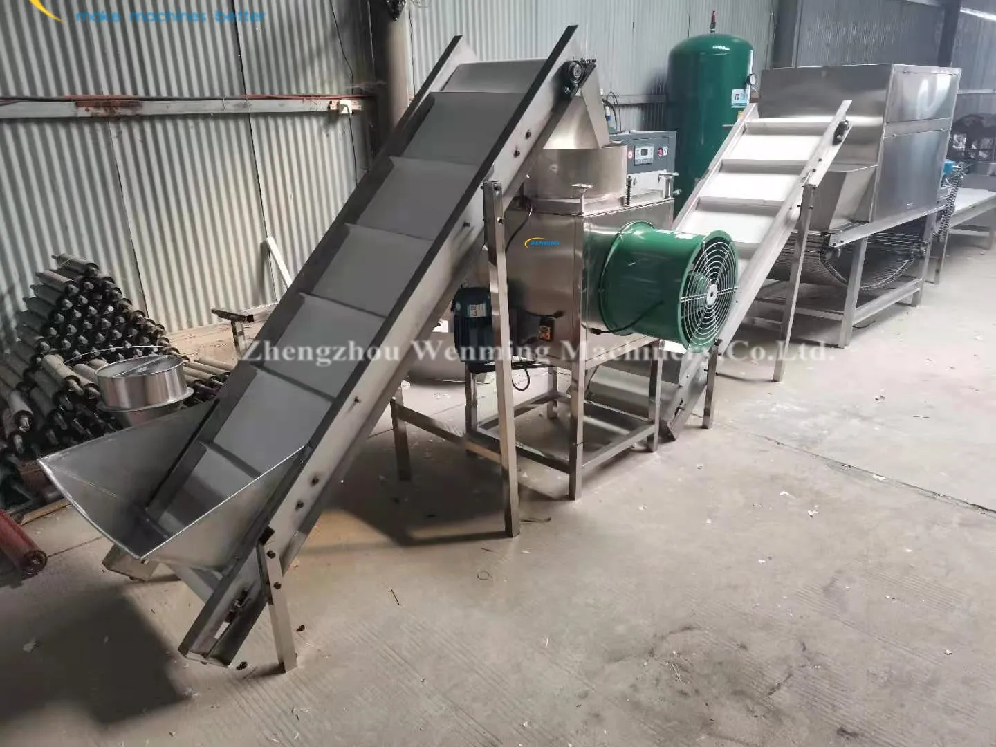 Commercial Garlic Peeler Machine Automatic Line