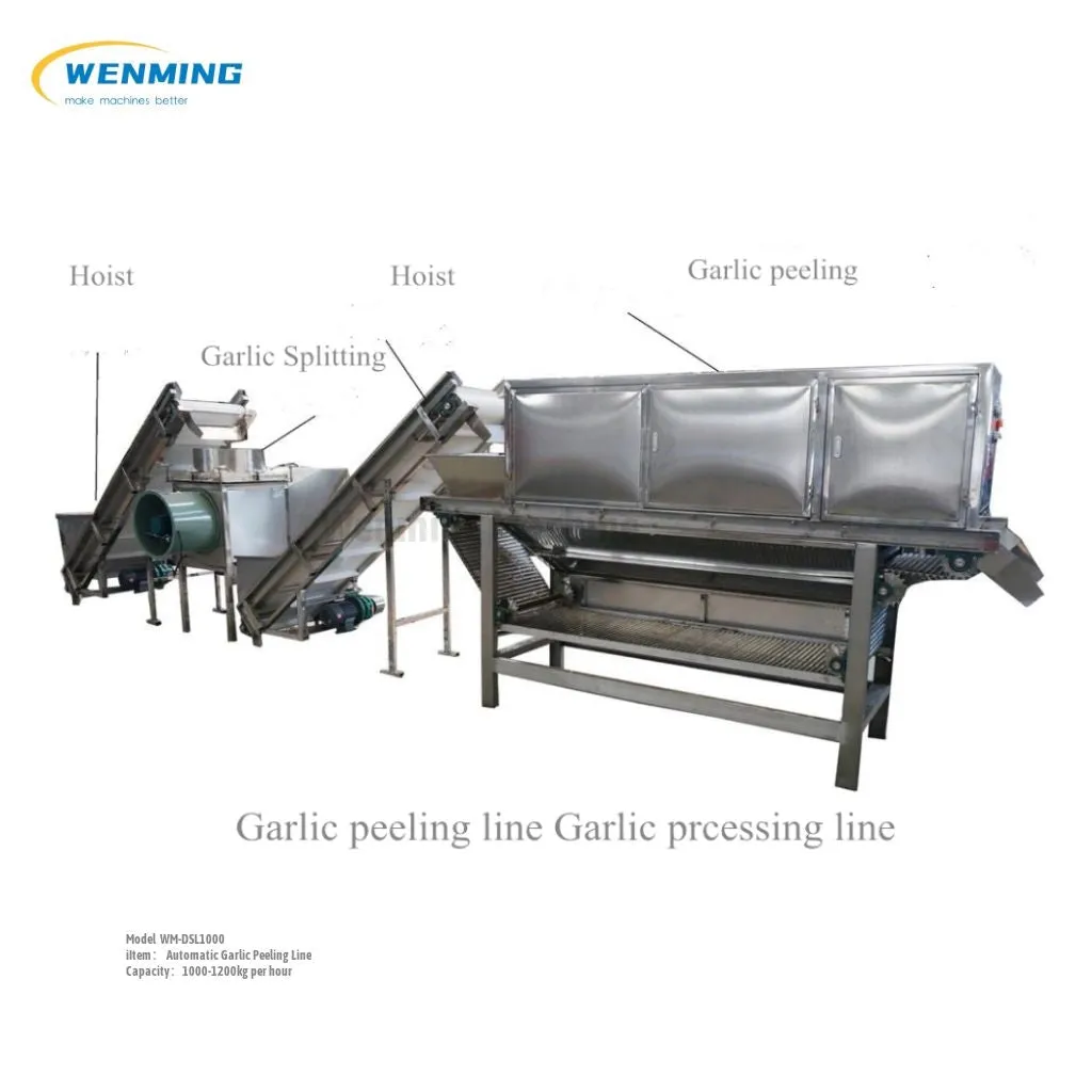 Commercial Garlic Peeler Machine Automatic Line