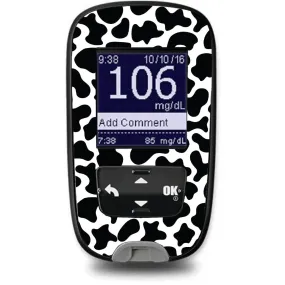 Cow Print Sticker for the Accu-Chek Guide Glucometer