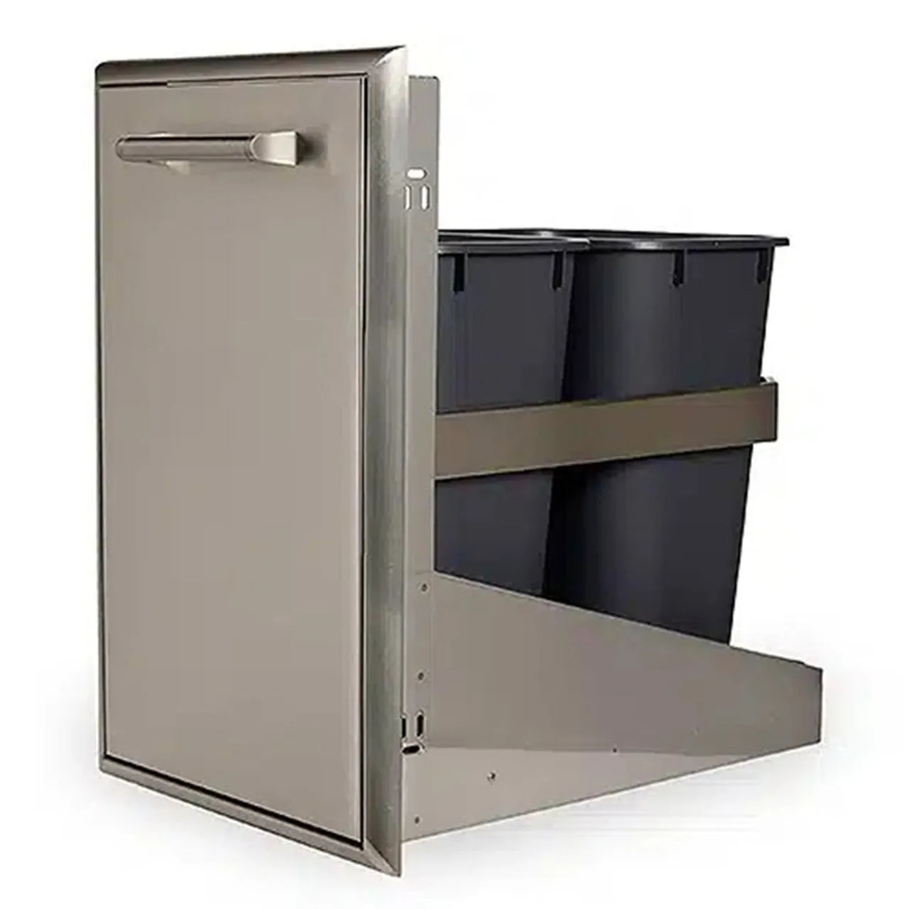 Coyote Front Back Recycle/Trash Combo